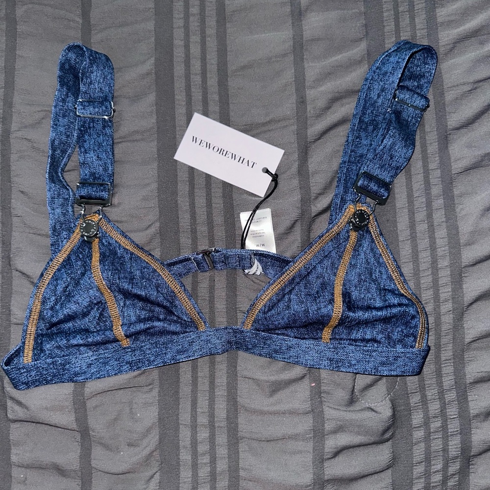 WeWoreWhat Blue Bikini